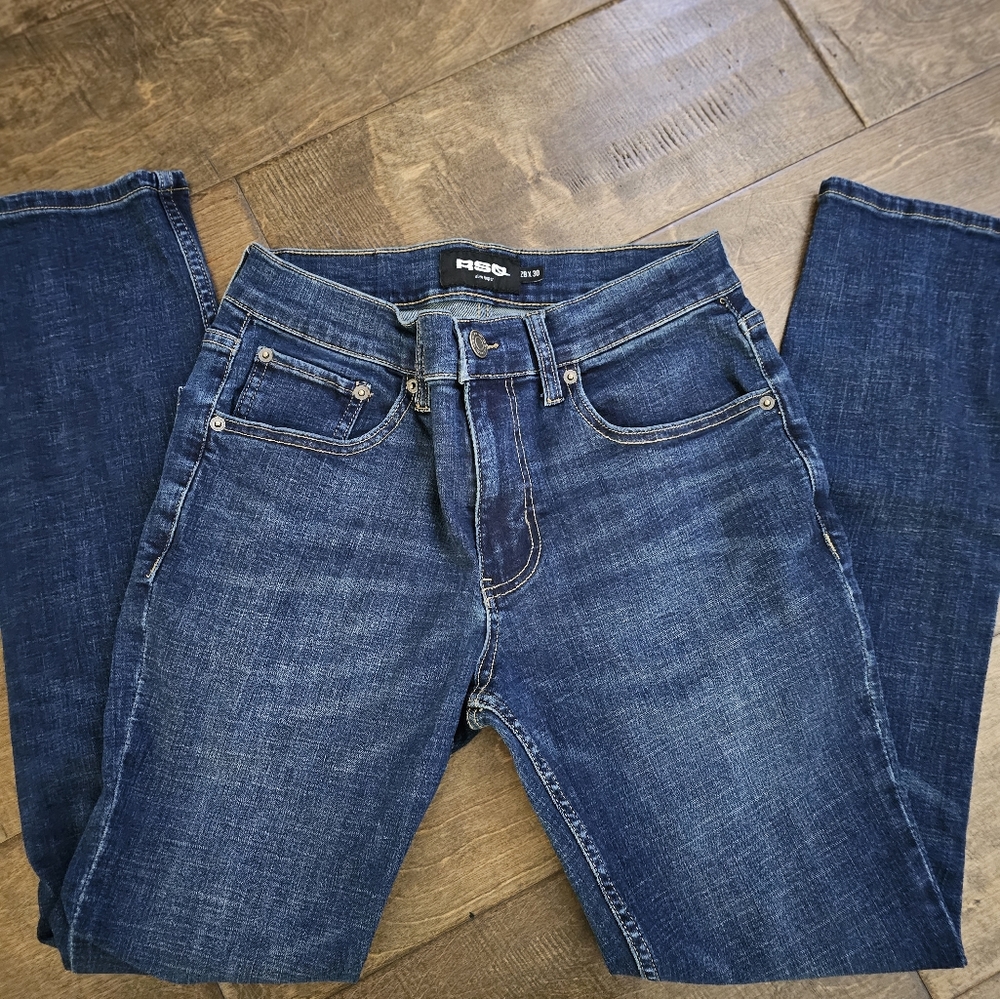 Mens RSQ jeans 28x30 slim taper